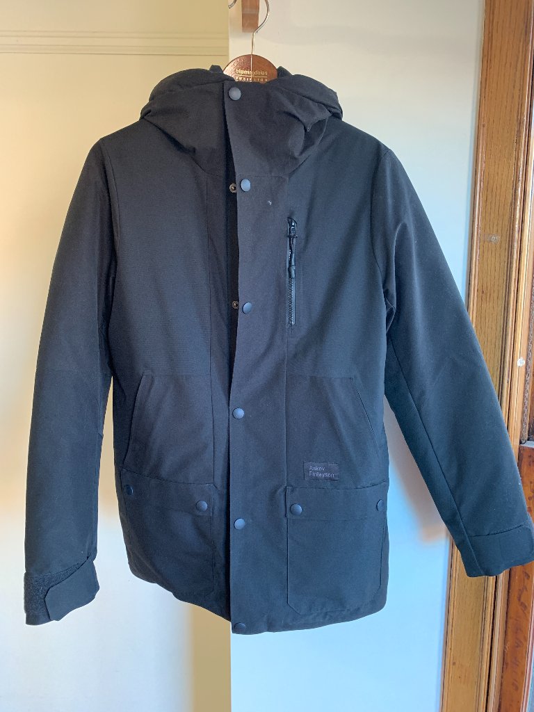 Askov Finlayson Women's Black Down Winter Coat- Size S- Like New